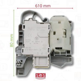 Door Lock Lock Locking Washing Machine 8084553018 AEG Washing Machine 8084553018 AEG