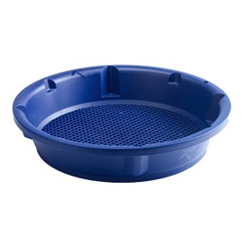 XP Metal Detectors Gold Classifier #10 mm-mesh / 0.4'' Classifier - 15" Diameter with a Unique Design and Blue Color for an Optimal Contrast to Gold (GP-CLASSIFIER-3710)