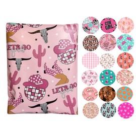 Poly Mailers - 25 Pack, Waterproof, Trendy Chick Mailers 3.15 mil - Heavy Duty, Tear Resistant Mailing Envelopes for small businesses | Cute Shipping Bags for clothing (Let's Go Girls, 10x13)