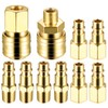 10 x Euro 1/4 NPT Compressed Air Coupling, 1/4 Inch