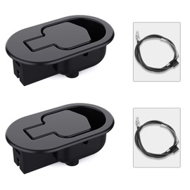 Baridwon Mango y Cable de Metal para sillón reclinable (2 Juegos), Mecanismo de Piezas de reparación de sillón reclinable Compatible con la mayoría de los Muebles de la Silla Sofá