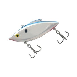 Rat-L-Trap Lures 1/8-Ounce Tiny Spin Trap (Chrome/Blue Back/Silver Blade)