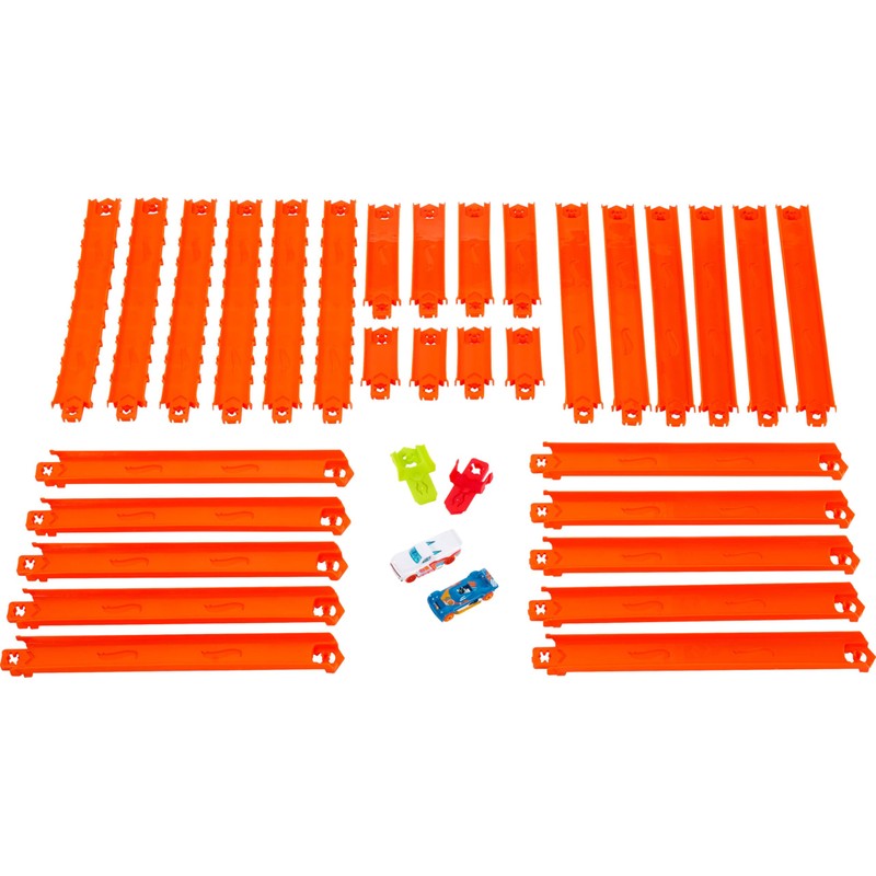 Hot Wheels Toy Car Track Set, Track Creator Deluxe Pack