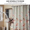 AGPtek Star Decorative Rustic Shower Curtain Hooks for Home Bathroom,