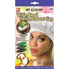 Beauty Town Luxury Wide Band Satin Bonnet Cap (White) by
