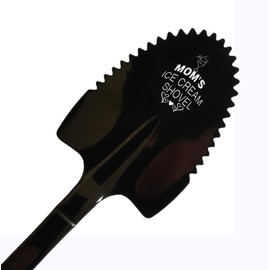 Valentine's Day Gifts For Her，"MOM'S ICE CREAM SHOVEL"Engraved Stainless Steel Ice Cream Spoons,Anniversary Birthday Gifts For Lover MOTHER Wife