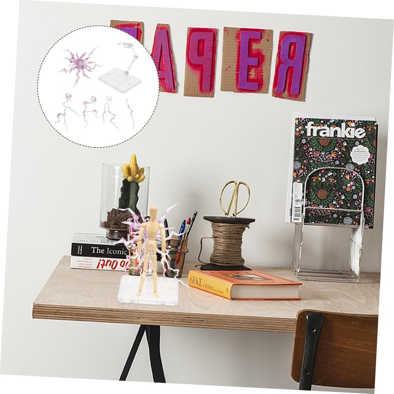 FRCOLOR 1 Set Handmade Special Effect Bracket Clay Model Stand