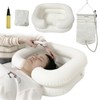 Inflatable Shampoo Basin Set - Portable Bedside Shower System Hair