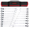 STARWORK TRUE MECHANIC™ 20 Pc. Reversible Ratcheting Combination Wrench Set,