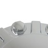 waltyotur Front Chrome Wheel Center Hub Cap Replacement for Ram