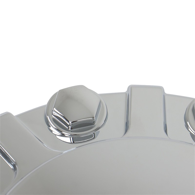 waltyotur Front Chrome Wheel Center Hub Cap Replacement for Ram
