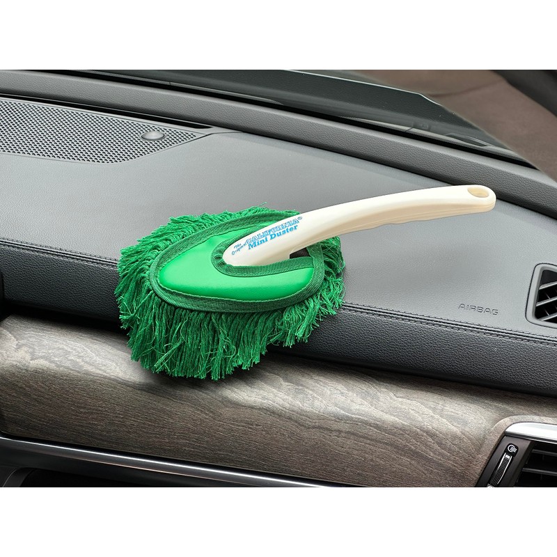 California Car Duster Dash Duster Green 62461 with Storage Bag