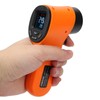 Temperature Measuring Gun NonContact Infrared Portable Handheld Thermometer HW550(Orange )