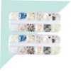 LALAFINA 2sets Natural Shell Flake Nail Art Decor Set High
