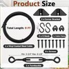 HARSKIYER Anti Sag Gate Kit 3 Pack, Cable with Turnbuckle