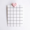 Chris.W Cute Heart Shaped Binder Clips, Mini Decorative Paper Clips,