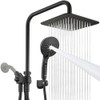 Ryamen Dual Shower Head Combo, 8'' High Pressure Rain Shower