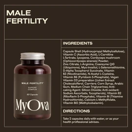 MyOva Conception Vitamins for Women and Men - Pre Pregnancy Supplement for Couples Trying to Conceive - Contains Essential Vitamins and Minerals to Support Fertility - 30 Days Supply