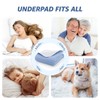 PICK FOR LIFE Incontinence Bed Pads Washable Bed Protector Reusable