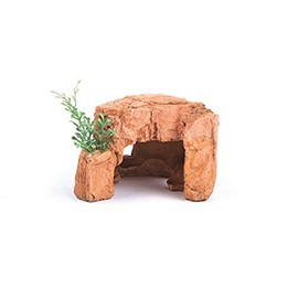 Kazoo KZ18393 Sandstone Rock with Plant, Mini