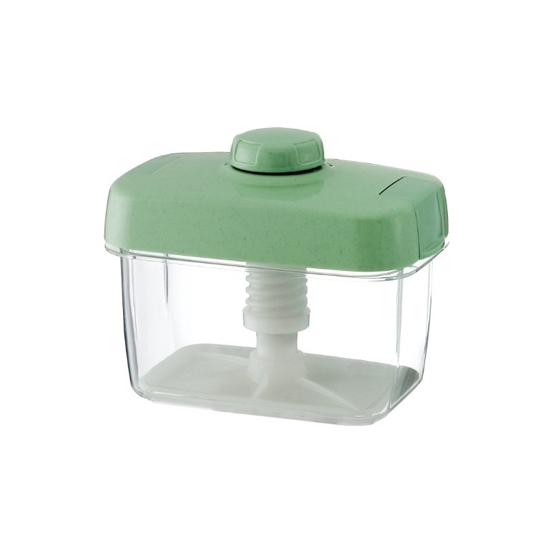 Squirrel S-16 Instant Pickle Container, Square Shape, Green, 0.3 gal