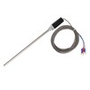 M12 Probe Thermocouple PT100 Stainless Steel Temperature Sensor Probe 200mm