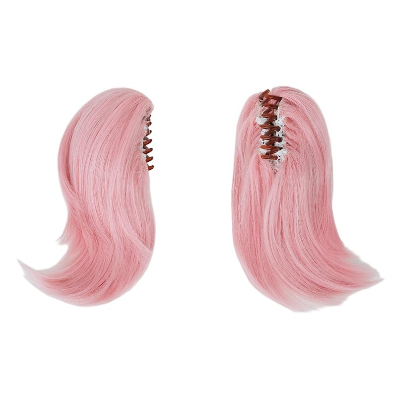Pink Double Ponytail Magical Girl Cosplay Wig