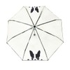 SMATI Automatic Foldable Clear Dome See Through Transparent Umbrella Windproof