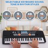 Pyle Digital Karaoke Keyboard Piano, Portable 49-Key Electric Piano for