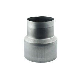 MKK - 18112-001 Reducer Reduction Aluflex Pipe Flex Pipe Ventilation Spiral Duct Pipe Galvanised 100-080