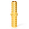 ERGAOBOY 5 x 10 mm brass hose nozzle, 2-way straight