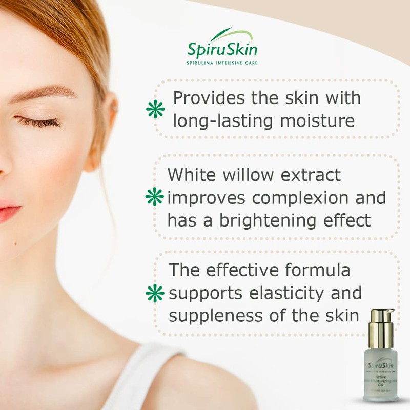 SPIRUSKIN Active Moisturising Gel 30 ml