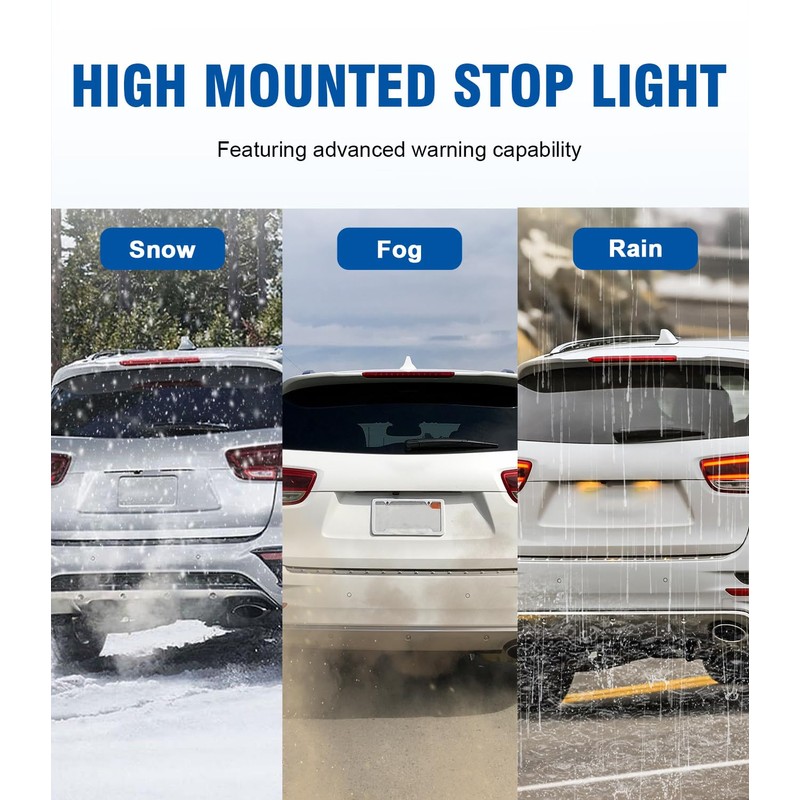 USTAR Rear Third Brake Light Stop Lamp Compatible with Kia