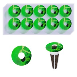 120 PCS Plant Grow Stickers, Grow Baskets Labels, Hydroponic Plant Label for Seedlings Garden Pods Plant Labels for Labeling Plants and Understanding Plant Growth