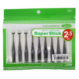 ISSEI Worm Super Stick 2.5" Grippan Blueflake #31 Lure