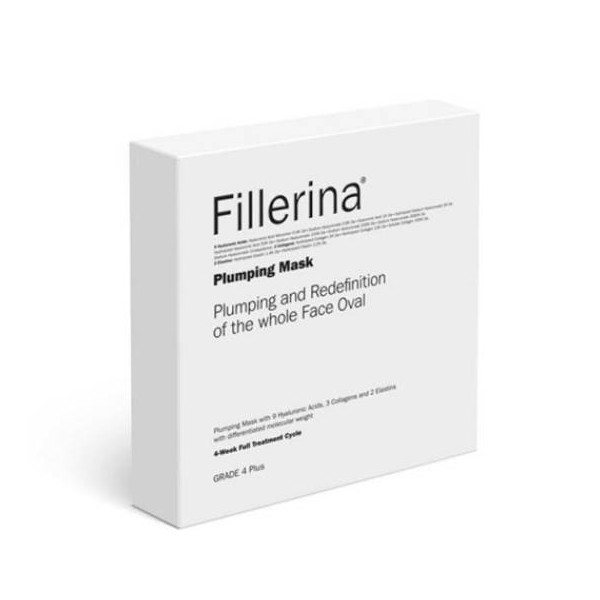 Fillerina Plumping Mask Grade 4, 4 pcs