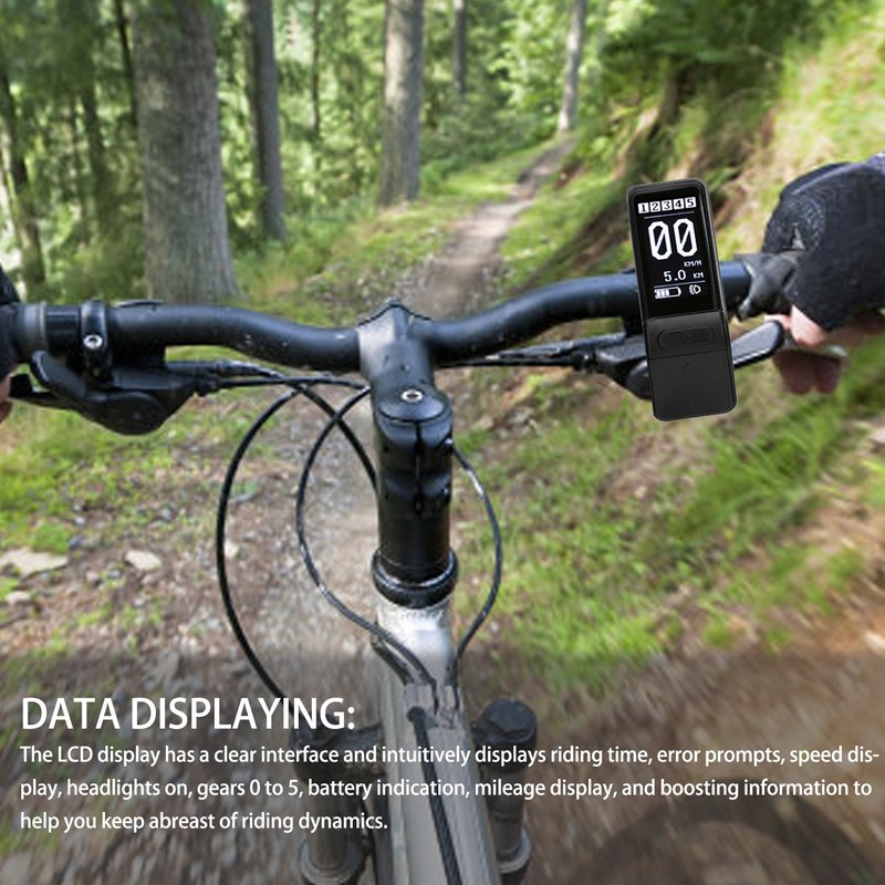 Electric Bike LCD Display Waterproof SW102 Display Panel Electric Bike