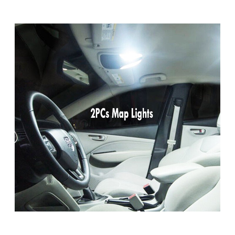 Mr. Brighton 12Pc Super White Interior LED Light Bulb Kit