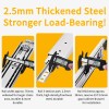 YENUO Heavy Duty Steel Modern Full Extension Side Mount Ball