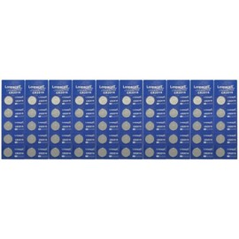 Loopacell 50 Pack Cr2016 Lithium Battery 2016 3v Batteries Cr Coin Brand New *Loopacell*