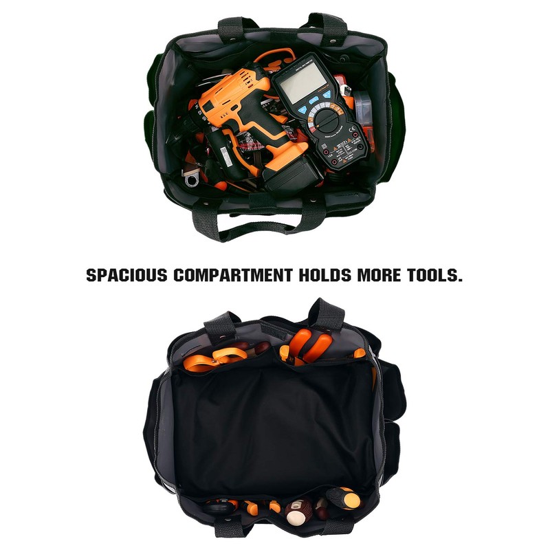 Housolution Gardening Tote Bag, Deluxe Garden Tool Storage Bag and
