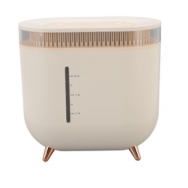 Humidifier 2L Capacity USB Charging Delicate Double Spray Humidifier with Colorful Lights Yellow