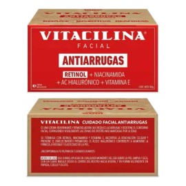 ✨💧 Skincare Facial Antiedad Vitacilina + Ácido Hialurónico (2 piezas): Doble Acción para una Piel Rejuvenecida 🌿🌟