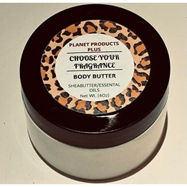 Planet products Plus Hand Whipped Body Butters (Jasmine, 4 Ounce)