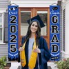 Premium Graduation Banner Class of 2025, Large 71x12in, Congrats Grad