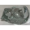 Glass Votive Candle Holder - Cat (Crystal)
