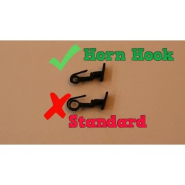 Unbranded 30 Pack of HO Scale Horn Hook Couplers (Small Hole Couplers)
