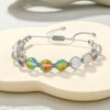 KELITCH Moon-Stone Beaded Bracelets Colorful Strands Bracelets Beach Bangles for