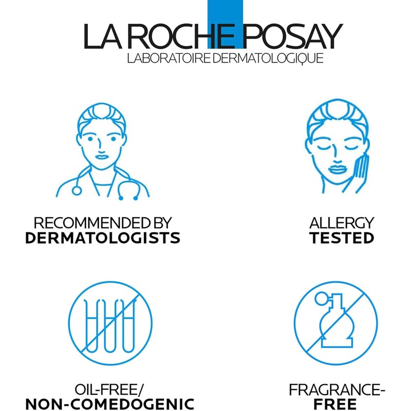 La Roche-Posay - Limpiador espumoso purificante Toleriane, 13.52 onzas líquidas
