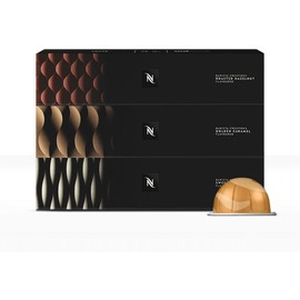 Nespresso, Café Barista Creations, Paquete de 30 cápsulas de Sistema Vertuo (Incluye 10 cápsulas de diferente variedad), 375 gramos